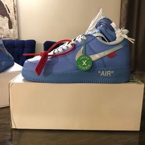 Nike x Off-White Air Force 1 University Blue